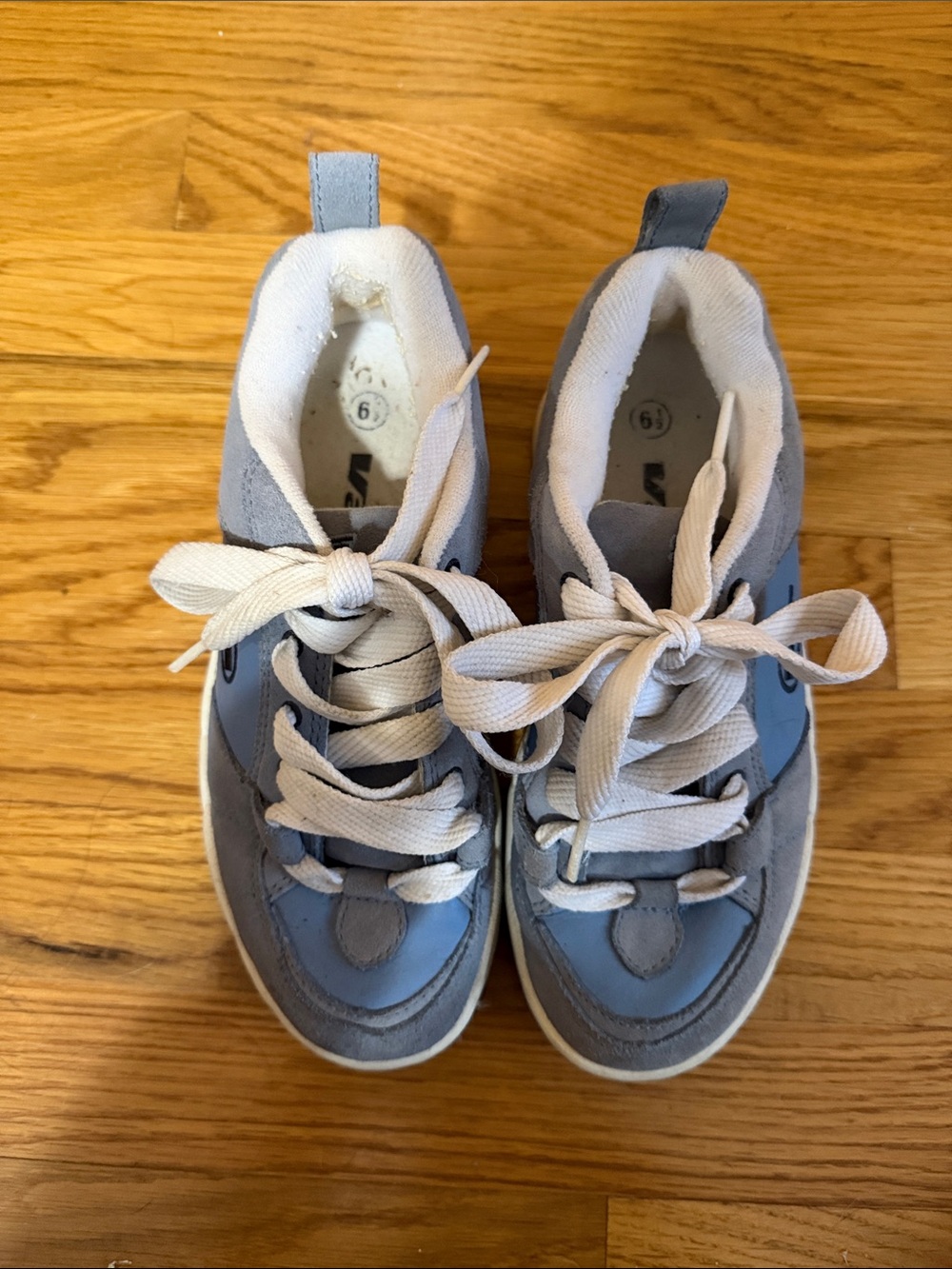Vans light blue sneakers - Worn only once - like brand new - Size 6.5